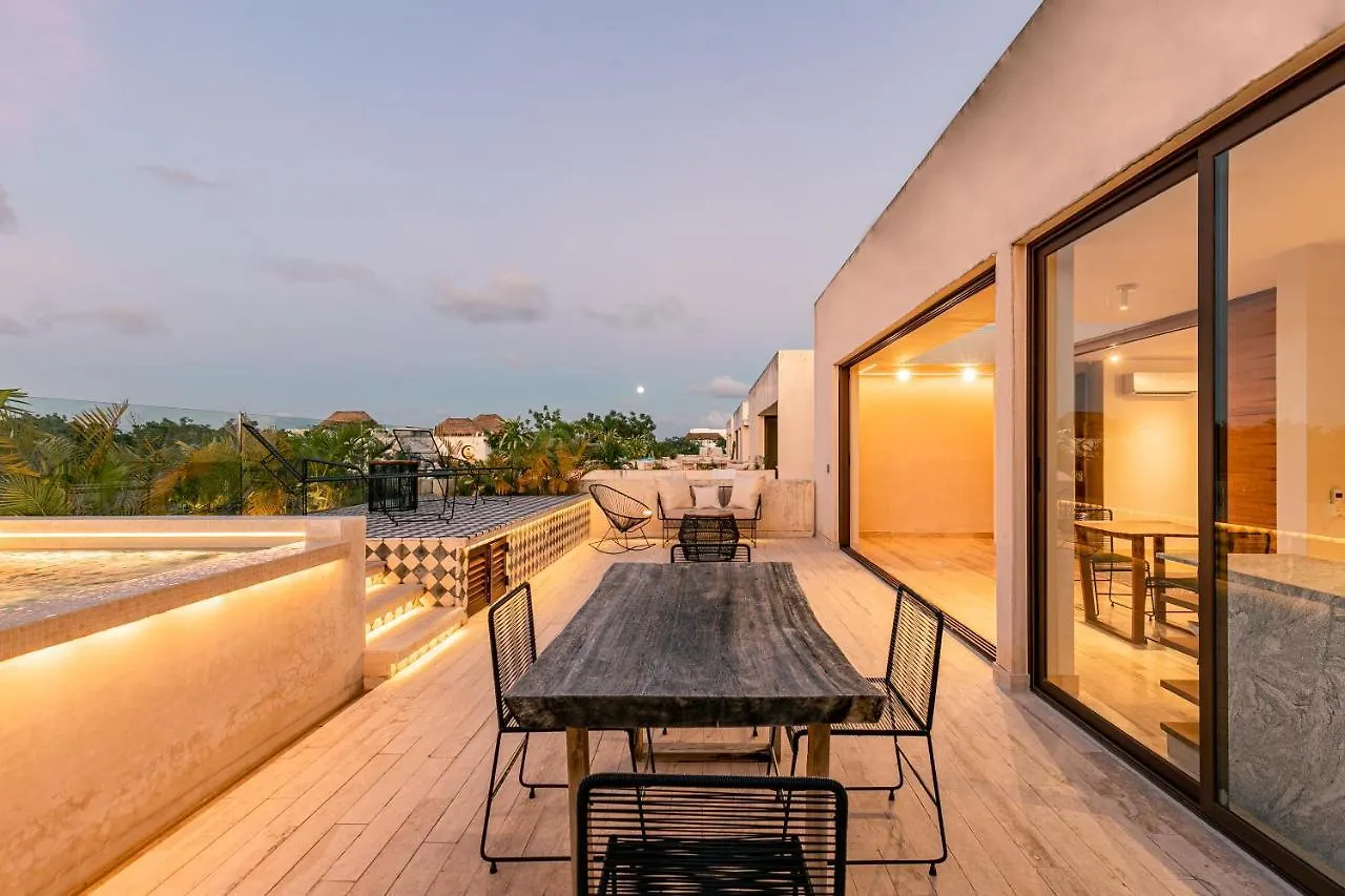 403 Stunning Rooftop Apartment For Couples W/Private Pool Tulum