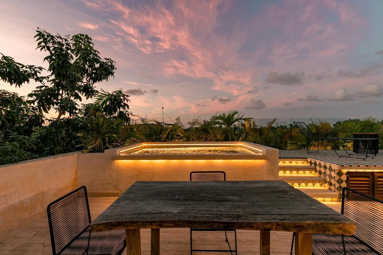 403 Stunning Rooftop Apartment For Couples W/Private Pool Tulum