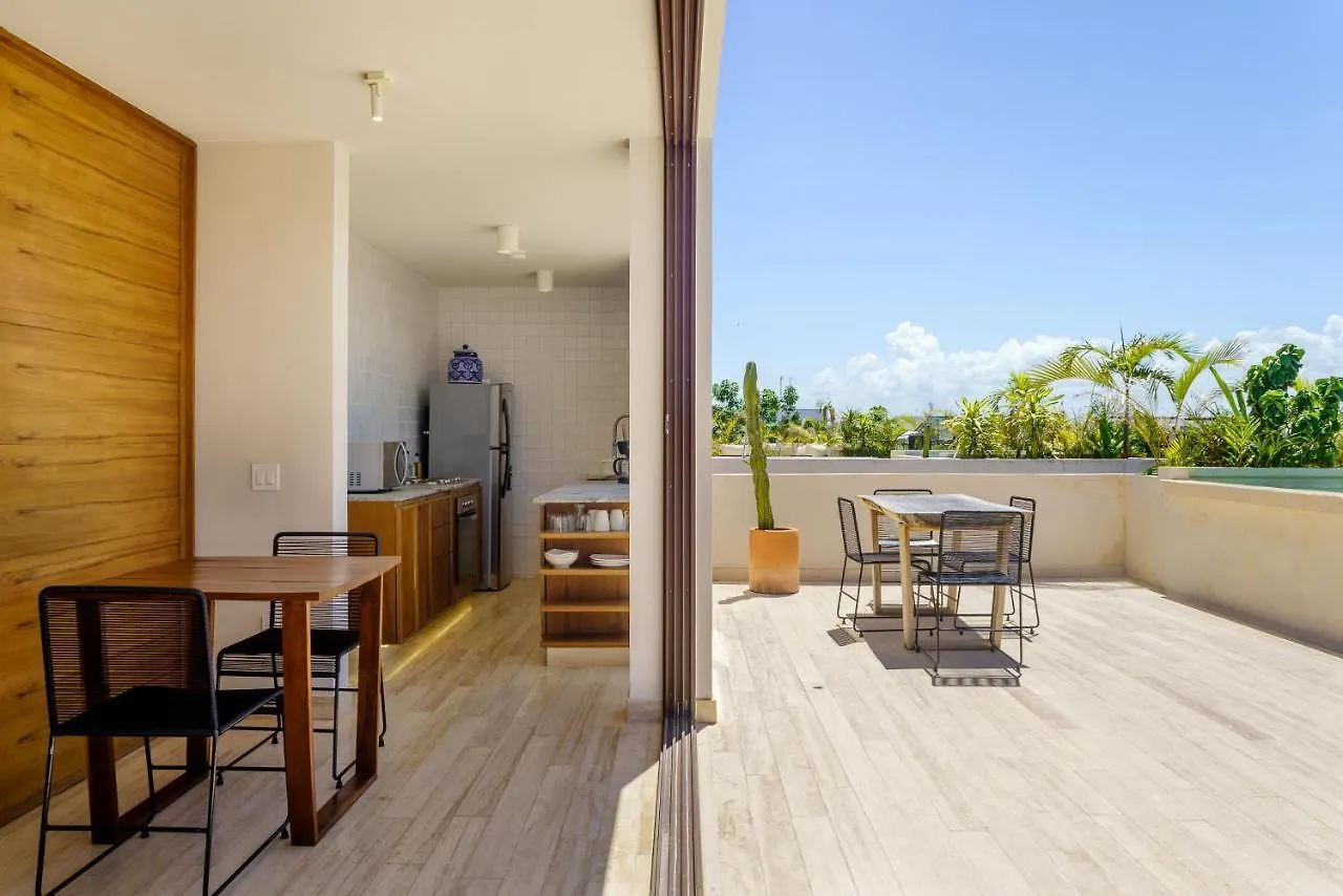 403 Stunning Rooftop Apartment For Couples W/Private Pool Tulum 0*,