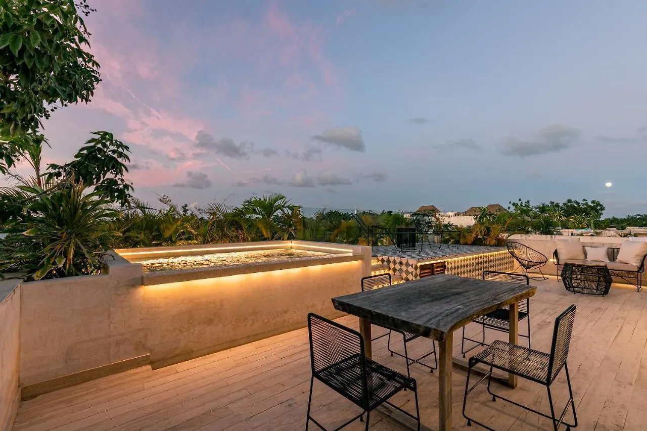 403 Stunning Rooftop Apartment For Couples W/Private Pool Tulum