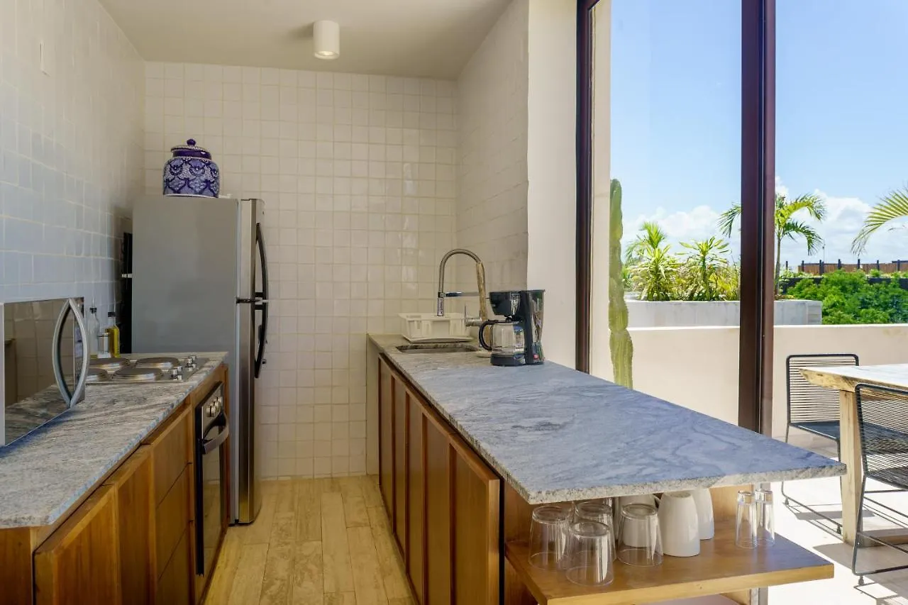 403 Stunning Rooftop Apartment For Couples W/Private Pool Tulum