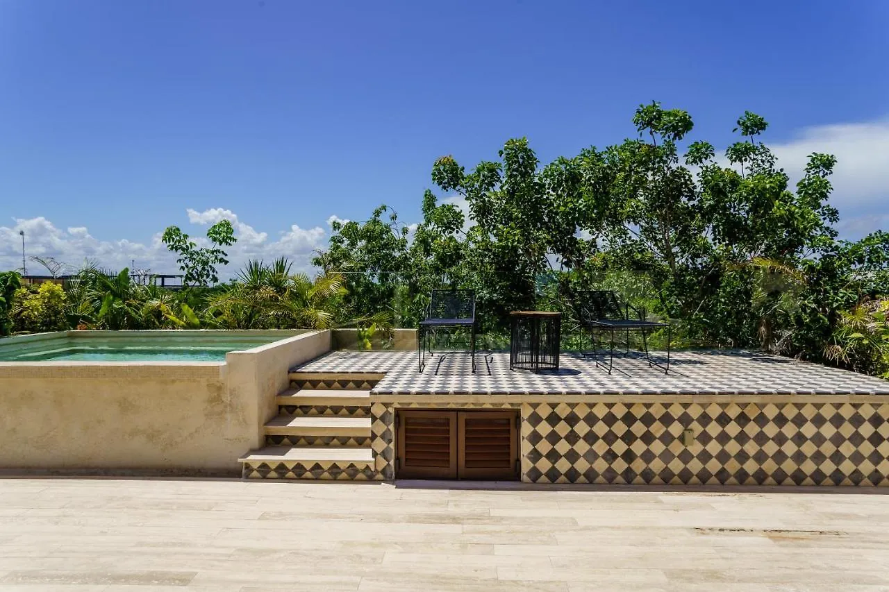 403 Stunning Rooftop Apartment For Couples W/Private Pool Tulum