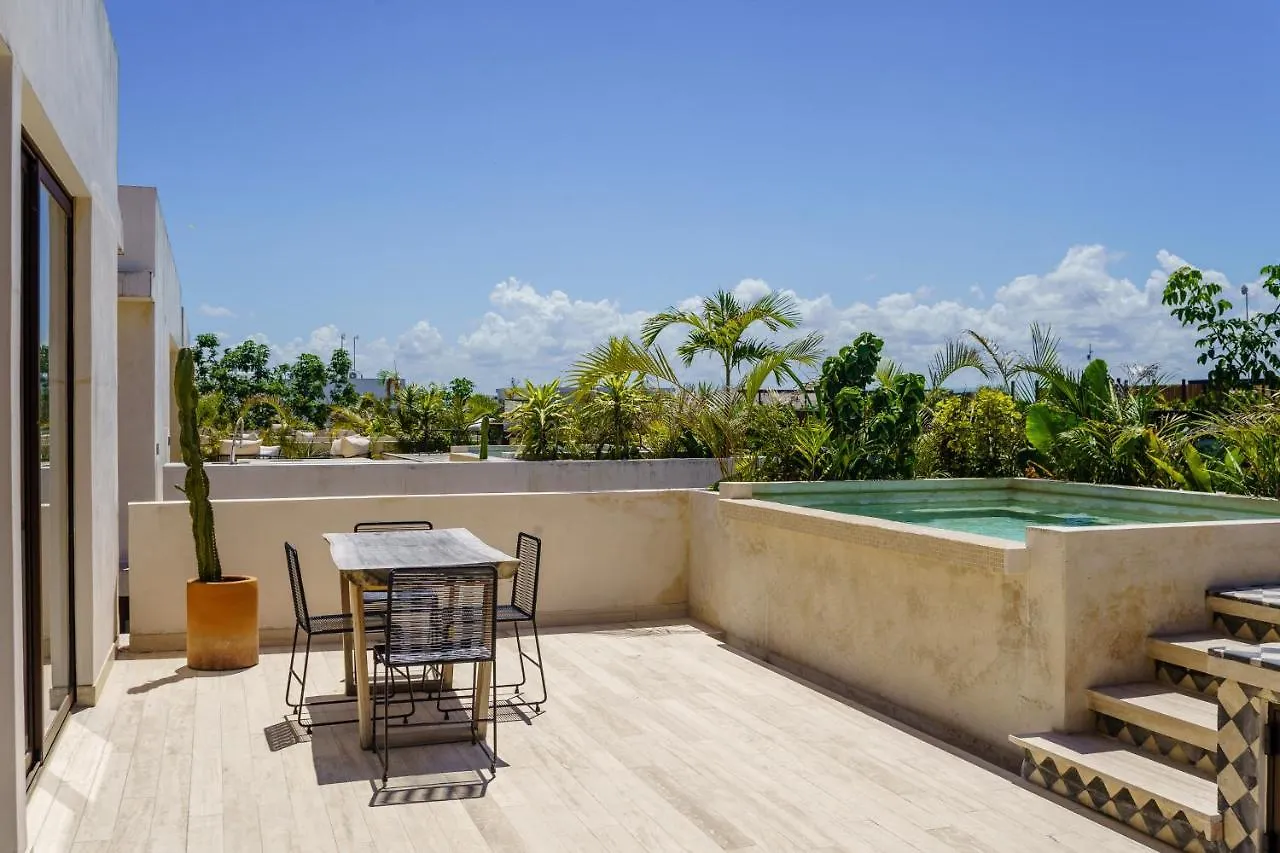 403 Stunning Rooftop Apartment For Couples W/Private Pool Tulum